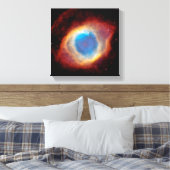 Helix Nebula Oog Gods Canvas Afdruk (Insitu (Slaapkamer))