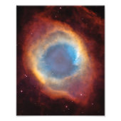 Helix Nebula van Hubble Foto Afdruk (Voorkant)