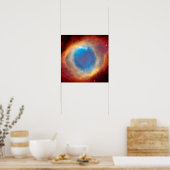 Helix Planetary Nebula NGC 7293 - Eye of God Poste Poster (Keuken)