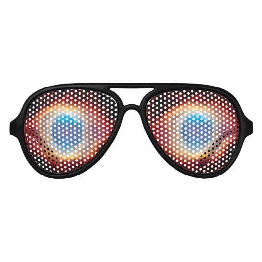 Helix Planetary Nebula NGC 7293 - Oogoog van God Aviator Zonnebril (Voorkant)
