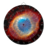 Helix Planetary Nebula NGC 7293 - Oogoog van God Dartbord (Voorkant)