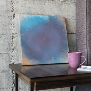 Helixnevels oog gewikkeld canvas afdruk