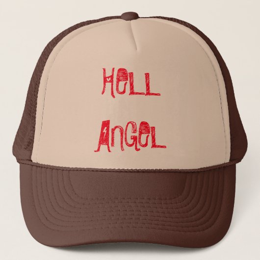 Hell Angel Trucker Hat Pet (Voorkant)