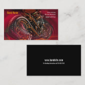 Hell Bent For Leather Visitekaartje (Voorkant / Achterkant)