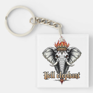 Hell Elephant Sleutelhanger
