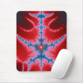 Hell Flame Fractal Mousepad Muismat (Met muis)