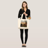 Hell Gate Bridge En Automne, Astoria, NY Sac fourr (Devant (modèle))