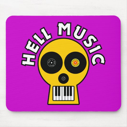 Hell Music Muismat (Voorkant)