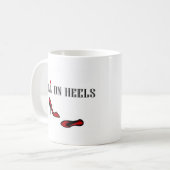 Hell On Heels Koffiemok (Voorkant links)