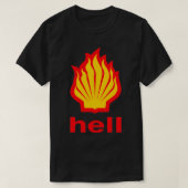 Hell Shell Fossil Fuel T-shirt (Design voorkant)