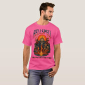 HELL SPELL ADEM IN HET VUUR T-SHIRT (Voorkant volledig)