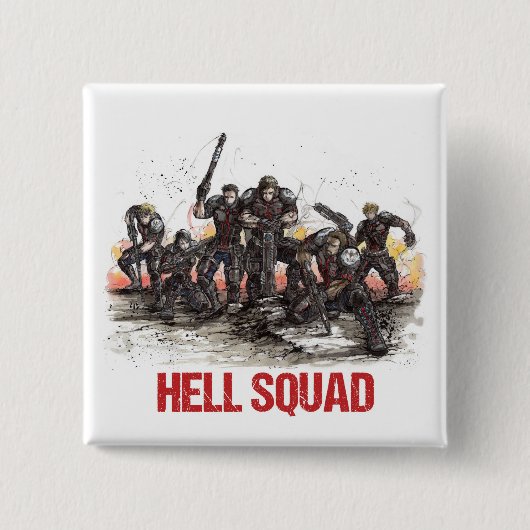 Hell Squad Button (Voorkant)