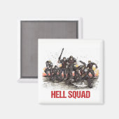Hell Squad Magnet Magneet (Voorkant / Achterkant)