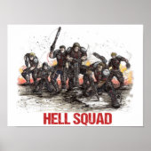 Hell Squad Poster (Voorkant)
