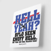 HELL YEAH? VIERKANTE KLOK (Hoek)