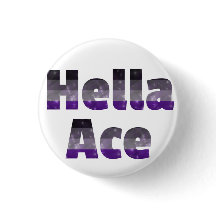 Hella Ace Button White