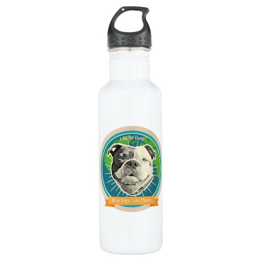Hella Bouteille d'eau en acier inoxydable moins pl (Devant)