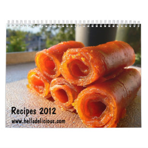 Hella Delicious Recipe Calendar 2012 Kalender