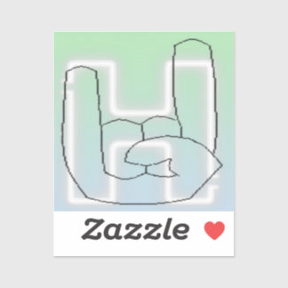 Hella Knop Sticker