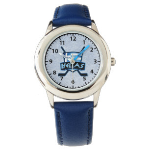 Hellas Greek Ice Hockey Logo Wrist Watch Horloge