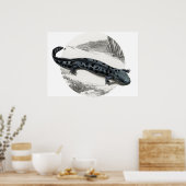 Hellbender Salamander Poster (Keuken)