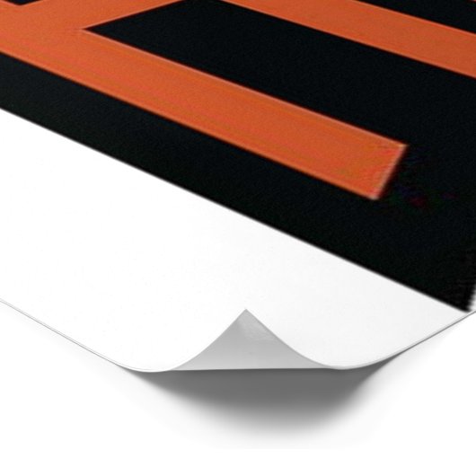 HellBoy Logo Poster (Hoek)