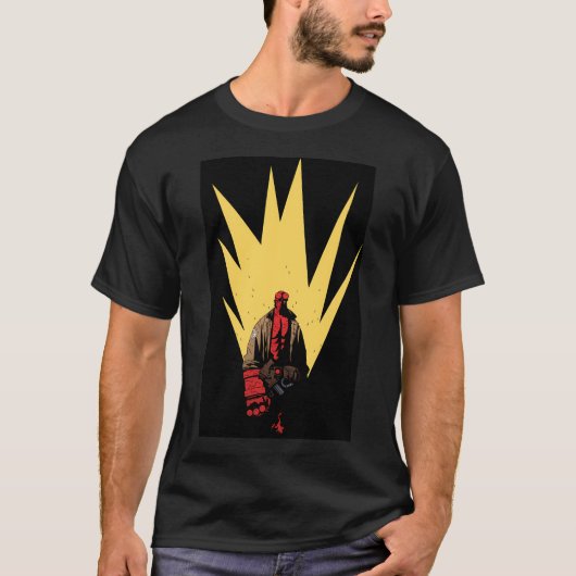 Hellboy Portrait T-shirt (Voorkant)