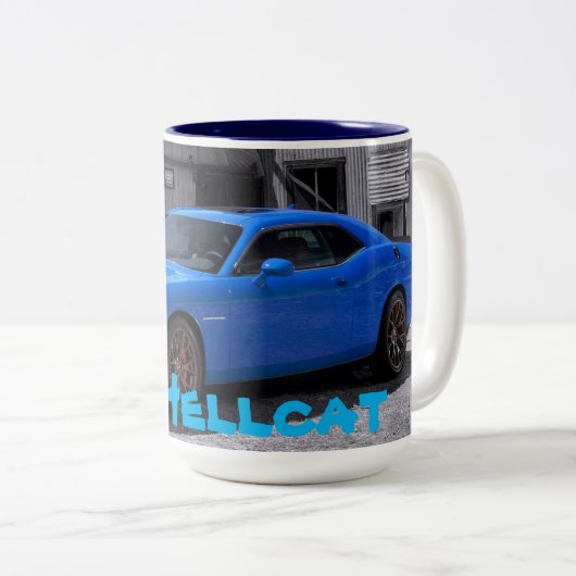 Hellcat Challenger Coffee Mok (Voorkant rechts)