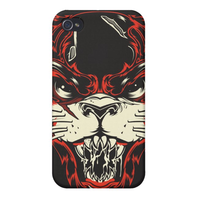 Hellcat iPhone 4/4S Hoesje (Achterkant)