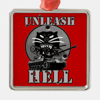 Hellcat T shirten Metalen Ornament