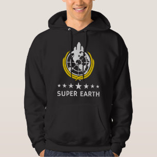 Helldivers: Earth Mission Survival-videospellen Hoodie
