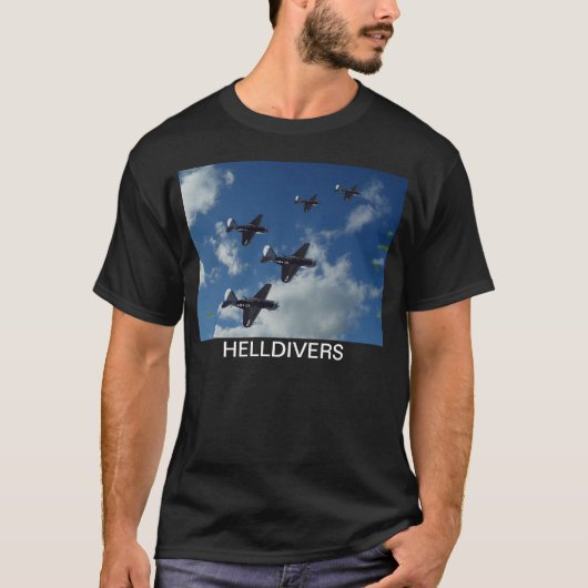Helldivers t-shirt (Voorkant)