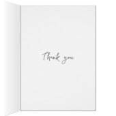 Hellebore blanc rose vert merci carte de note (Intérieur (Droit))