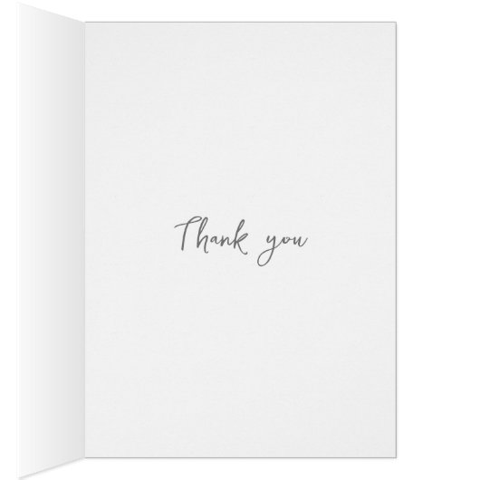 Hellebore blanc rose vert merci carte de note (Intérieur (Droit))