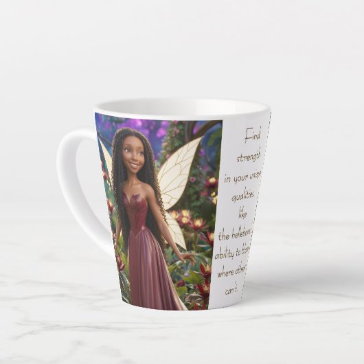 Hellebore Fee Latte Mok (Linkerhoek)