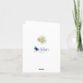 Hellebore fleurs condolences carte de sympathie (Dos)