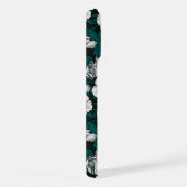 Hellebores blancs avec feuilles bleus (Côté droit)