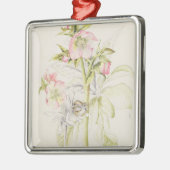 Hellebores Metalen Ornament (Links)