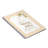 Hellebores vintages épousant le carnet (Côté Droit)