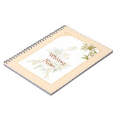 Hellebores vintages épousant le carnet (Côté gauche)