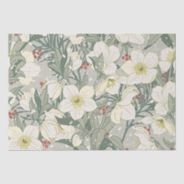 Helleborus Winter Flowers Tissuepapier