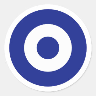 Hellenic Air Force Roundel, Griekenland Ronde Sticker