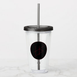 Hellenic Sorrow Tumbler Acryl Drinkbeker
