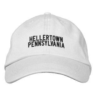 Hellertown Pennsylvania Hoed Geborduurde Pet