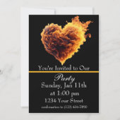 Hellevuur Feest Uitnodiging! Kaart (Voorkant)