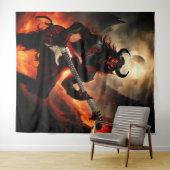 Hellfire Band Bass Wandkleed (In Situ (horizontaal))