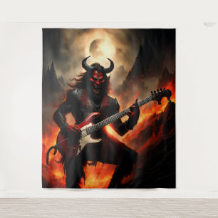 Hellfire Band Bass Wandkleed