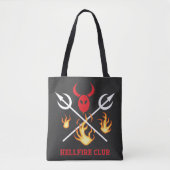 Hellfire Club Sign Canvas tas (Voorkant)