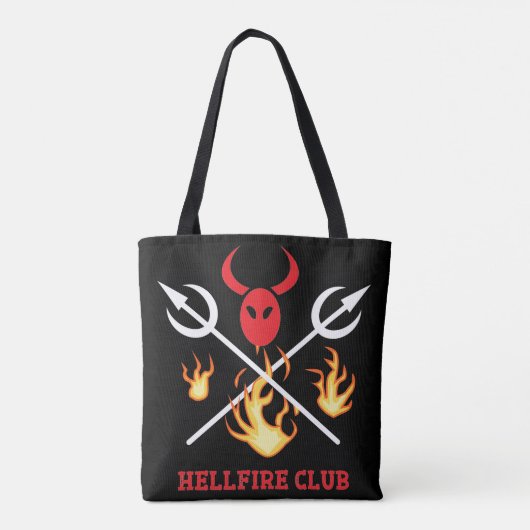 Hellfire Club Sign Canvas tas (Achterkant)