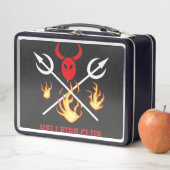 Hellfire Club Sign Lunch Box (In situ)